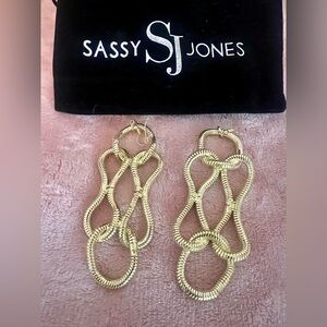 Sassy Jones Glory Dangles (GOLD)